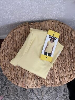 Kirkland Signature Pale Yellow Women's Bike Shorts